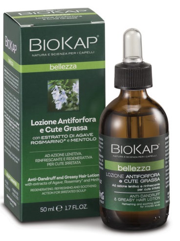 BIOKAP BELLEZZA LOZIONE ANTIFORFORA E CUTE GRASSA 50 ML BIOSLINE - UniversoFarmacie.it