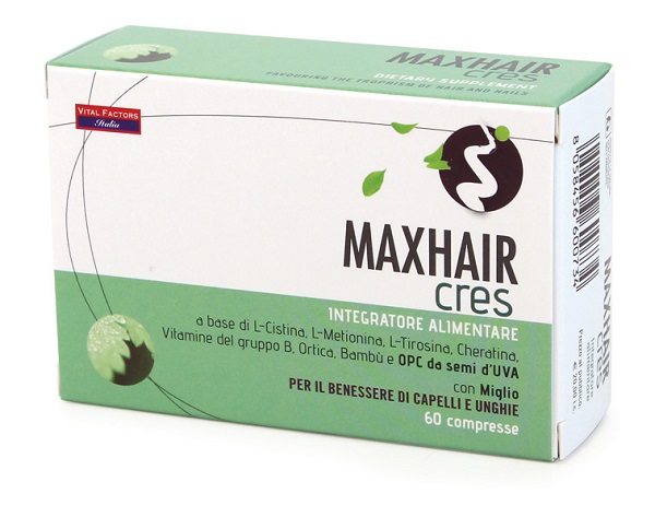 MAX HAIR CRES 60 COMPRESSE - UniversoFarmacie.it