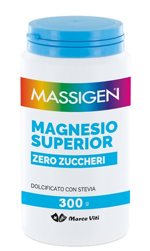MASSIGEN MAGNESIO SUPERIOR ZERO ZUCCHERI 300 G - UniversoFarmacie.it