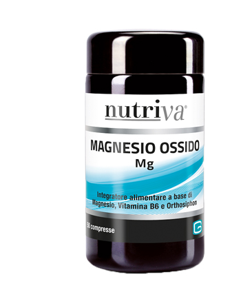 NUTRIVA MAGNESIO OSSIDO GI GROUP 50 COMPRESSE 1 G - UniversoFarmacie.it