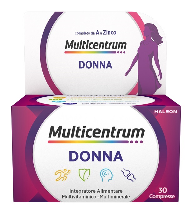 MULTICENTRUM DONNA 30 COMPRESSE - UniversoFarmacie.it