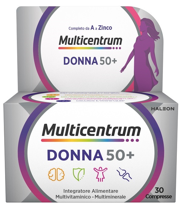 MULTICENTRUM DONNA 50+ 30 COMPRESSE - UniversoFarmacie.it
