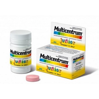 MULTICENTRUM JUNIOR 30 COMPRESSE - UniversoFarmacie.it