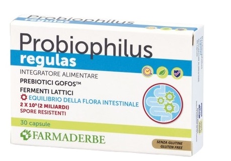 PROBIOPHILUS REGULAS 30 CAPSULE - UniversoFarmacie.it