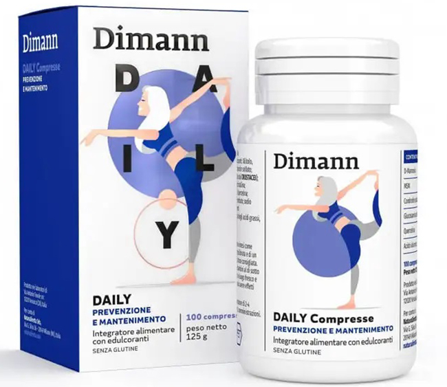 DIMANN DAILY 100 COMPRESSE - UniversoFarmacie.it