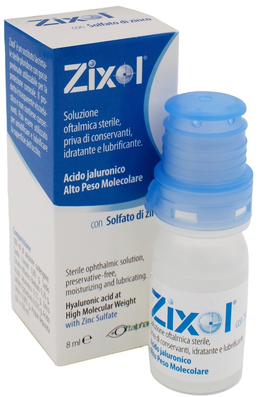 SOLUZIONE OFTALMICA ZIXOL PLURIDOSE 8 ML - UniversoFarmacie.it