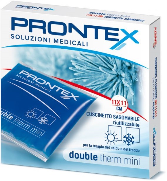 PRONTEX CUSCINETTO IN GEL RIUTILIZZABILE DOUBLE THERM 11X11CM - UniversoFarmacie.it