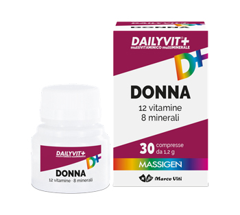 MASSIGEN DONNA MULTIVITAMINICO E MULTIMINERALE 30 COMPRESSE RIVESTITE - UniversoFarmacie.it