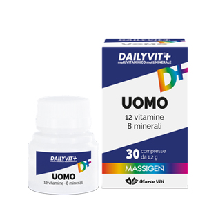 MASSIGEN UOMO MULTIVITAMINICO E MULTIMINERALE 30 COMPRESSE RIVESTITE - UniversoFarmacie.it
