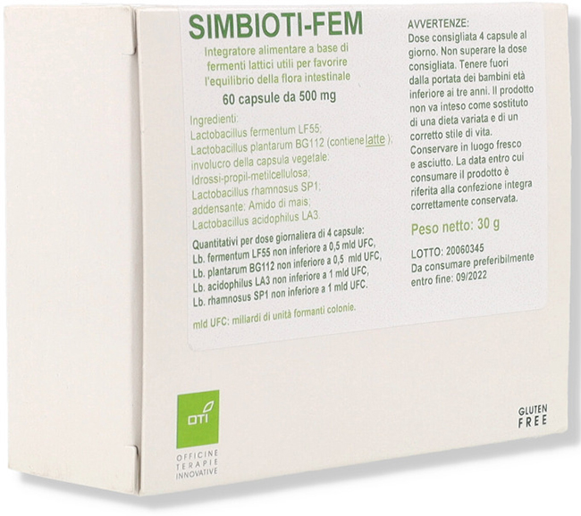 SIMBIOTI FEM 60 CAPSULE - UniversoFarmacie.it