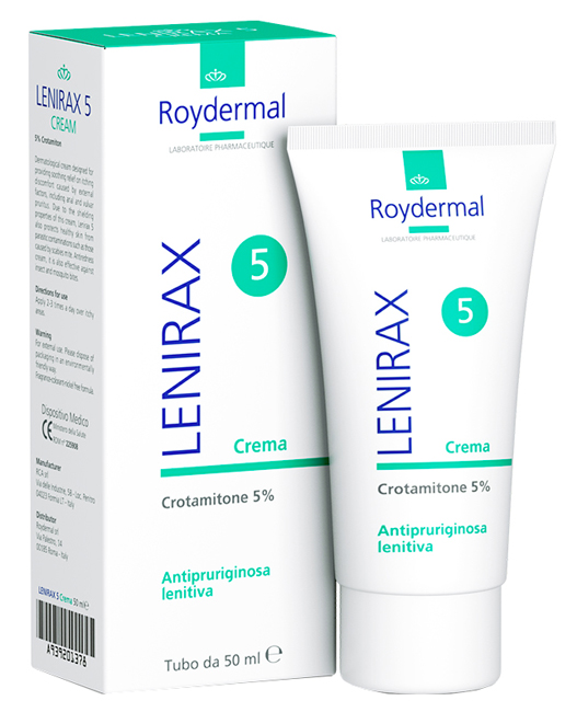 LENIRAX 5 CREMA DERMATOLOGICA CROTAMITONE 5% 50 ML - UniversoFarmacie.it
