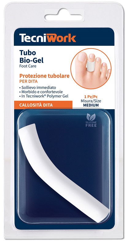 BIOGEL FASCETTA TUBOLARE GEL DITA PIEDI MEDIUM 1 PEZZO - UniversoFarmacie.it