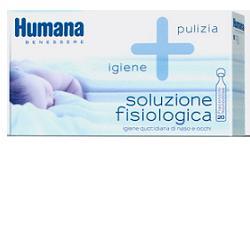 HUMANA SOLUZIONE FISIOLOGICA MONODOSE, 20 FLACONCINI DA 5ML - UniversoFarmacie.it