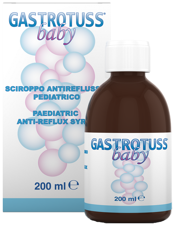 BABY SCIROPPO ANTIREFLUSSO GASTROTUSS 200 ML - UniversoFarmacie.it