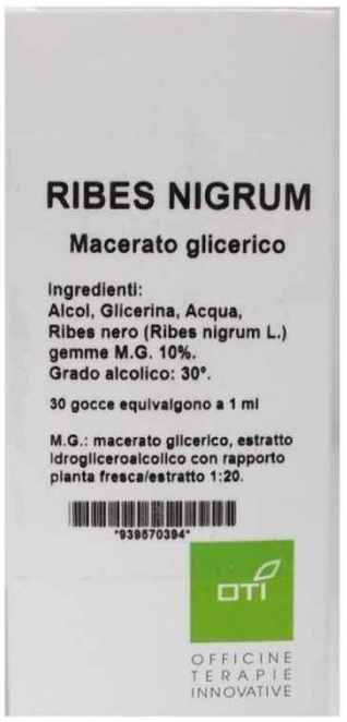 RIBES NIGRUM MACERATO GLICERICO 10% GOCCE 100ML - UniversoFarmacie.it