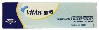 UNGUENTO OFTALMICO LUBRIFICANTE VITAN PLUS 5 G - UniversoFarmacie.it