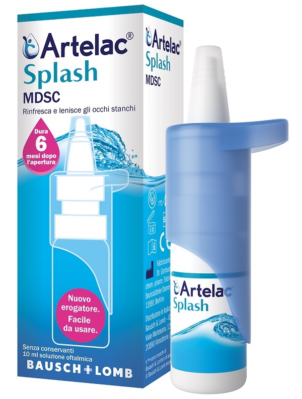 ARTELAC SPLASH MULTIDOSE GOCCE OCULARI FLACONE 10 ML - UniversoFarmacie.it