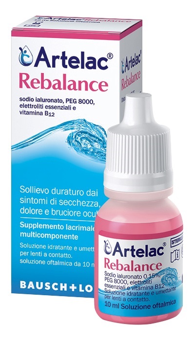 ARTELAC REBALANCE GOCCE OCULARI MULTIDOSE SENZA CONSERVANTI 10 ML - UniversoFarmacie.it