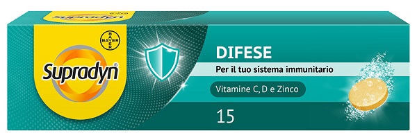 SUPRADYN DIFESE 15 COMPRESSE EFFERVESCENTI - UniversoFarmacie.it