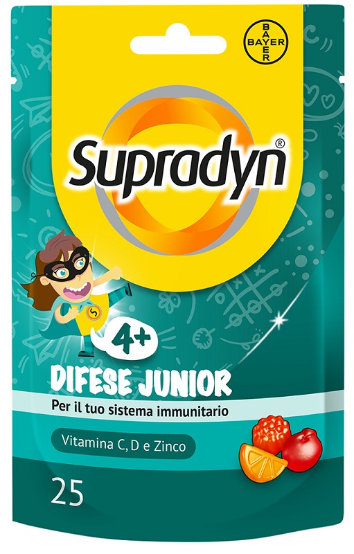 SUPRADYN DIFESE JUNIOR 25 CARAMELLE GOMMOSE - UniversoFarmacie.it
