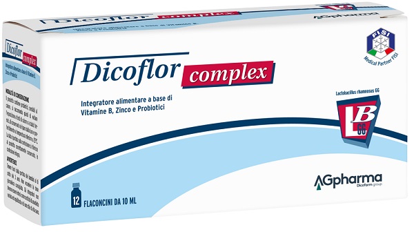 DICOFLOR COMPLEX 12 FLACONCINI DA 10 ML - UniversoFarmacie.it