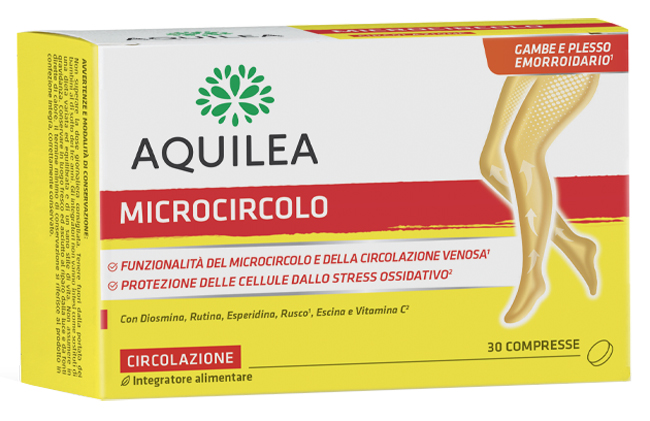 AQUILEA MICROCIRCOLO 30 COMPRESSE - UniversoFarmacie.it