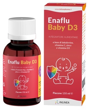 ENAFLU BABY D3 SOLUZIONE ORALE 150 ML - UniversoFarmacie.it