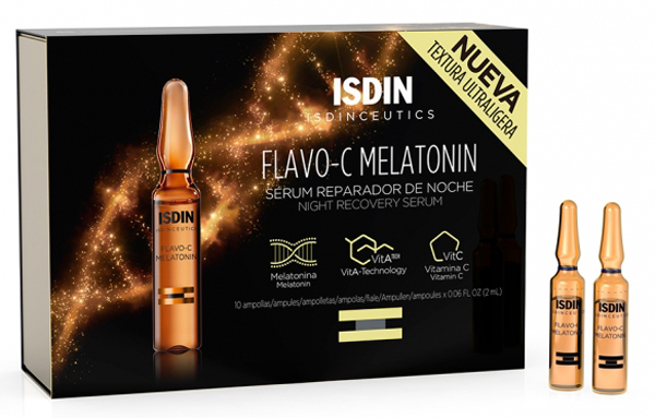 ISDINCEUTICS FLAVO C MELATONIN 10 FIALE - UniversoFarmacie.it