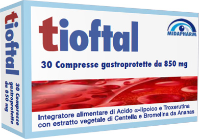 TIOFTAL 30 COMPRESSE GASTROPROTETTE - UniversoFarmacie.it