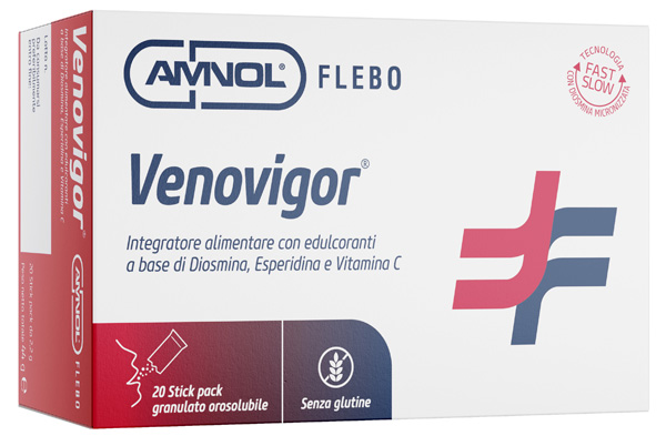 VENOVIGOR 20 STICK PACK GRANULATO OROSOLUBILE - UniversoFarmacie.it