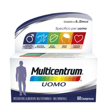 MULTICENTRUM UOMO 60 COMPRESSE - UniversoFarmacie.it