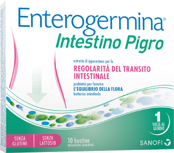 ENTEROGERMINA INTESTINO PIGRO 10 BUSTINE - UniversoFarmacie.it