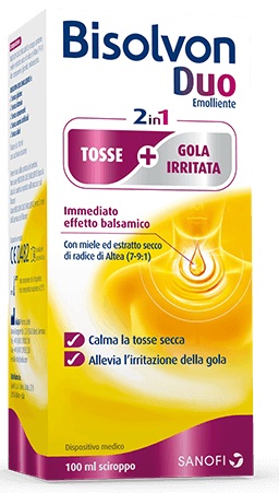 BISOLVON DUO SCIROPPO EMOLLIENTE 100 ML - UniversoFarmacie.it