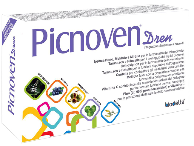 PICNOVEN DREN 100 COMPRESSE 62 G - UniversoFarmacie.it