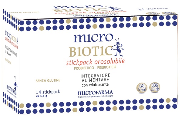 MICROBIOTIC STICK PACK 14 BUSTINE - UniversoFarmacie.it