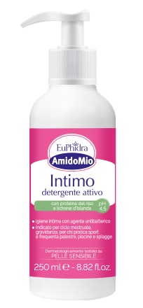 EUPHIDRA AMIDOMIO INTIMO DETERGENTE ATTIVO 250 ML - UniversoFarmacie.it