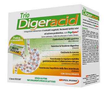 TRIO DIGERACID 12 BUSTINE - UniversoFarmacie.it