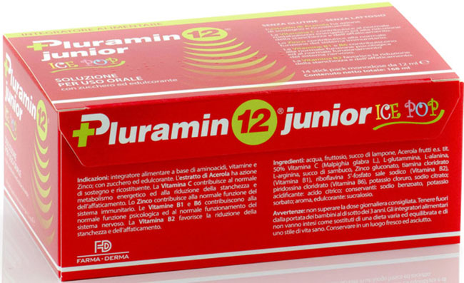 PLURAMIN12 JUNIOR 14 STICK PACK 12 ML - UniversoFarmacie.it