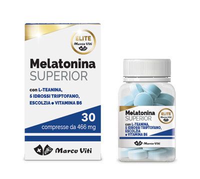 MELATONINA SUPERIOR 30 COMPRESSE - UniversoFarmacie.it