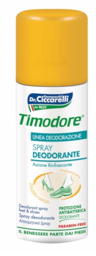 TIMODORE SPRAY DEODORANTE ALLO ZENZERO 150 ML - UniversoFarmacie.it
