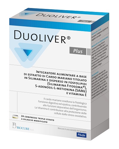 DUOLIVER PLUS 24 COMPRESSE - UniversoFarmacie.it
