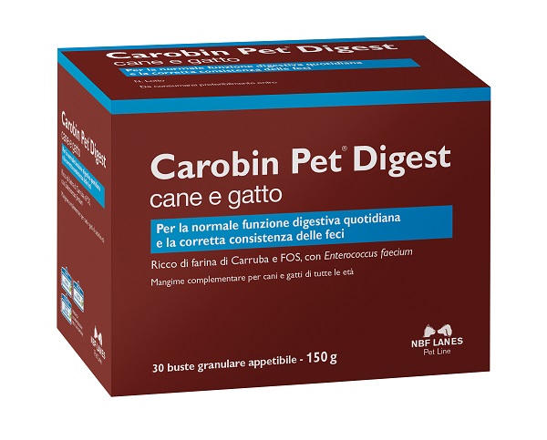 CAROBIN PET DIGEST GRANULARE 30 BUSTE DA 5 G - UniversoFarmacie.it