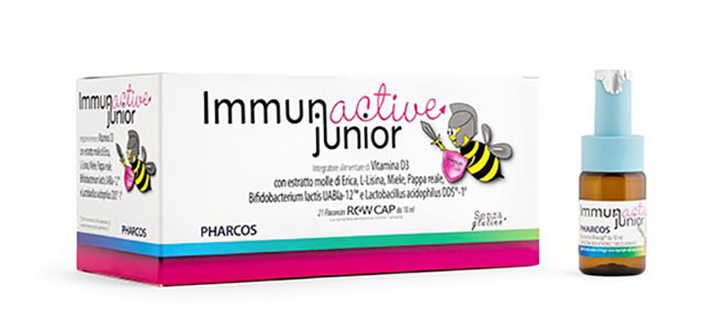 IMMUNACTIVE JUNIOR PHARCOS 21 FIALE 10 ML - UniversoFarmacie.it
