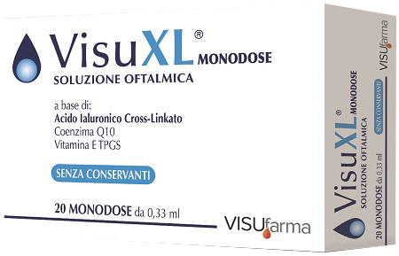 SOLUZIONE OFTALMICA VISUXL 20 CONTENITORI MONODOSE 0,33 ML - UniversoFarmacie.it