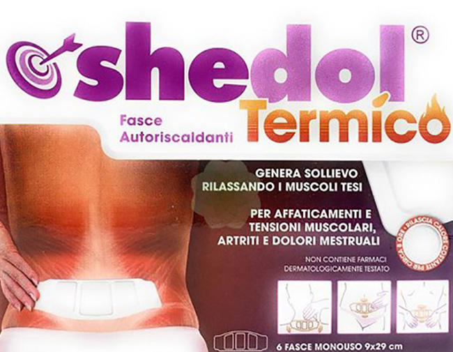 CEROTTO AUTORISCALDANTE SHEDOL TERMICO 6 PEZZI - UniversoFarmacie.it