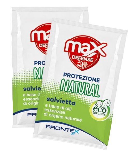 PRONTEX MAX DEFENSE SALVIETTINE NATURAL 6 PEZZI - UniversoFarmacie.it