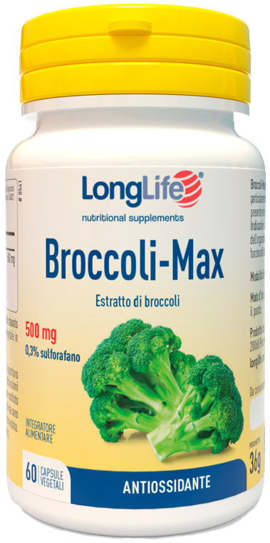 LONGLIFE BROCCOLI MAX 60 CAPSULE - UniversoFarmacie.it