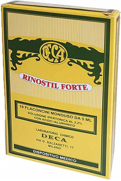 RINOSTIL FORTE SOLUZIONE IPERTONICA 10 FLACONCINI MONOUSO DA 5 ML - UniversoFarmacie.it