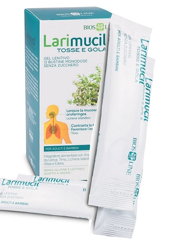 LARIMUCIL TOSSE GOLA 12 BUSTINE 10 ML - UniversoFarmacie.it