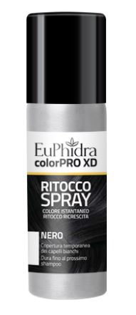 EUPHIDRA COLORPRO XD TINTURA RITOCCO SPRAY CAPELLI NERO 75 ML - UniversoFarmacie.it